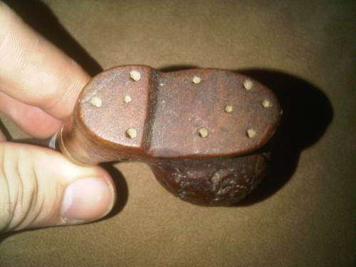 Vintage Soccer Ball Pipe