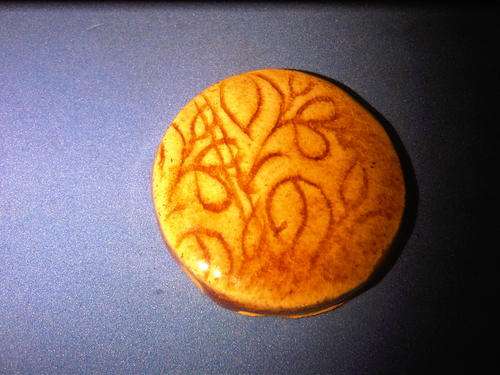 Pottery Coin With Patterns