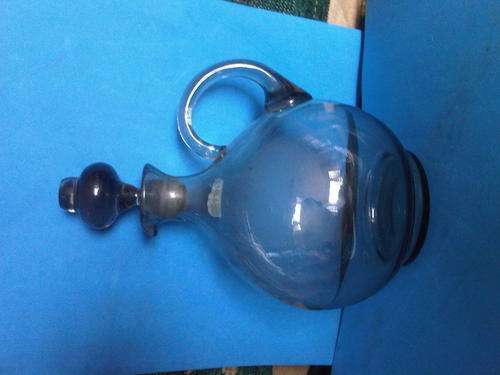 Venetian Hand Blown Glass Wine Decanter