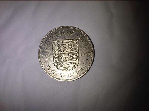 1966 5 Shilling Coin Bailiwick Of Jersey
