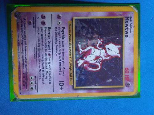 Pokemon : Holographic Mewtwo