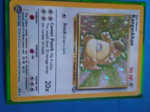 Pokemon : Holographic Kangaskhan