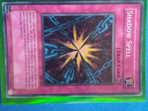YU-GI-OH !!! : Hollographic Trap Card - Shadow Spell