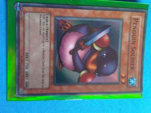 YU-GI-OH !!! : Hollographic Card - Penguin Soldier