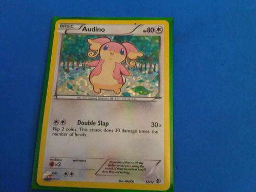 Pokemon Hollographic Card : Audino