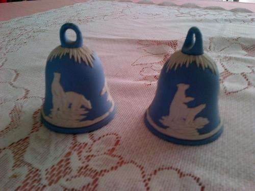 Beautiful Mini Wedgewood Bells