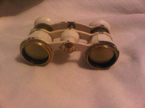 Antique White Opera Bi-Noculars