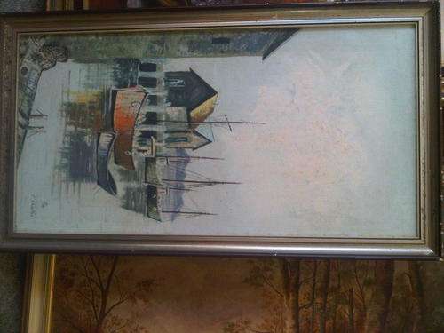 Beautiful Sea Boat Scene Painting By Artirt C.Charles