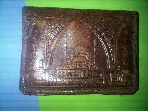 Vintage Eqyptian Leather Wallet SPCA