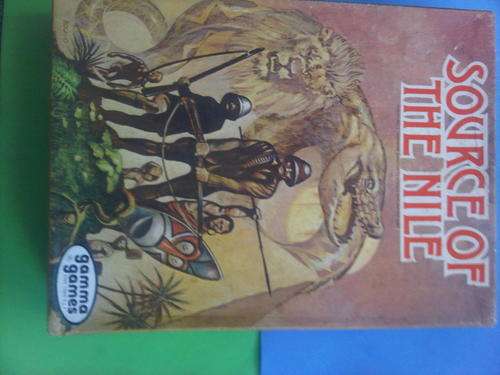 Source Of the Nile Vintage Board Game