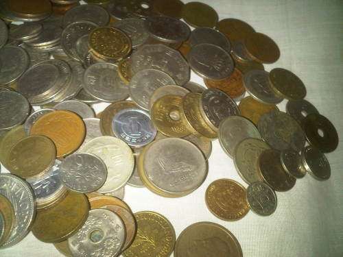 Collection Of 188 Coins From All Over The World