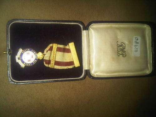 Red Cross Badge In Case