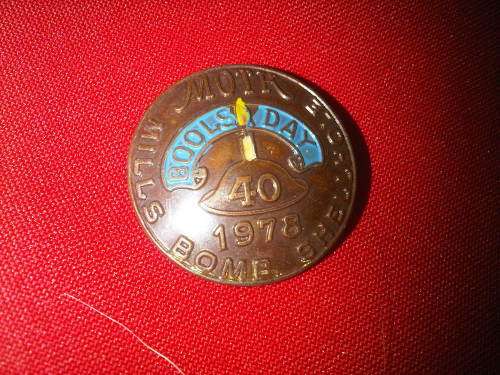 Vintage 1978 Moth Badge Brooch