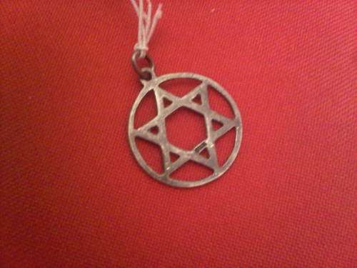 Vintage Sterling Silver Star Of David Pendant