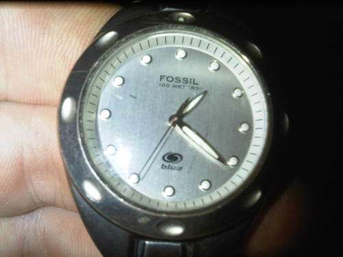 Ladies Fossil Blue Watch