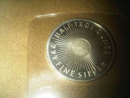 999.9 Silver Bullion Half Troy Ounce Coin