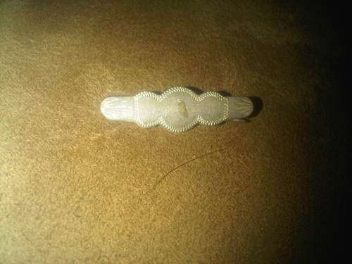 Sterling Silver Baby Name Brooch