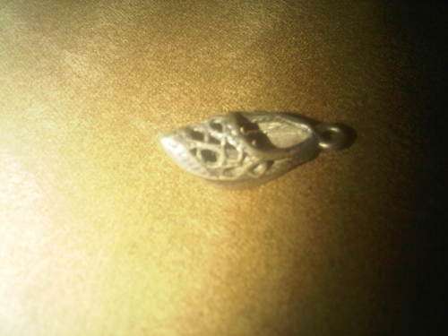 Vintage Sterling Silver Shoe Charm