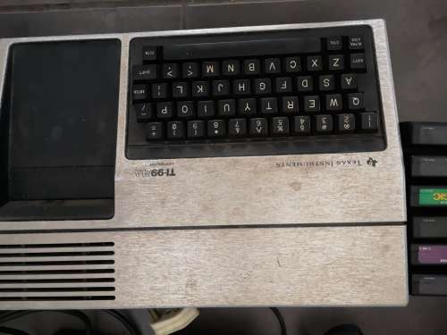Vintage Texas Instruments TI-99/4a COMPUTER Console With Games