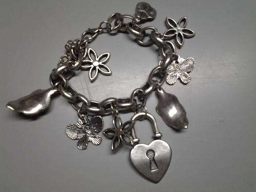 plated silver armband