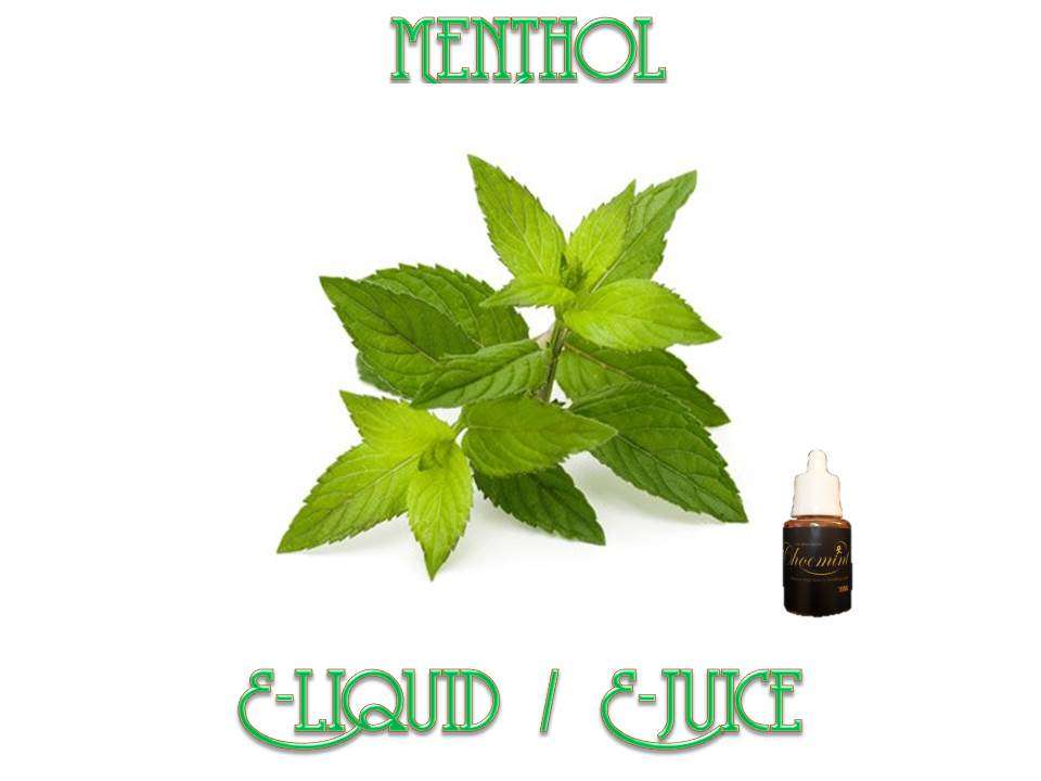 Menthol E-Cigarettes E-Liquid / E-Juice (30ml) - Available in 3 Nicotine Strengths