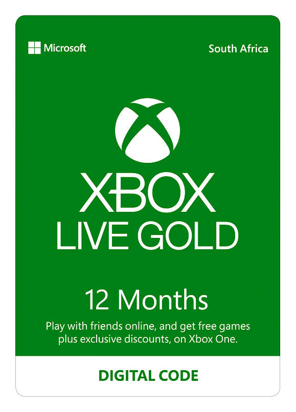 XBox live 12 month Gold