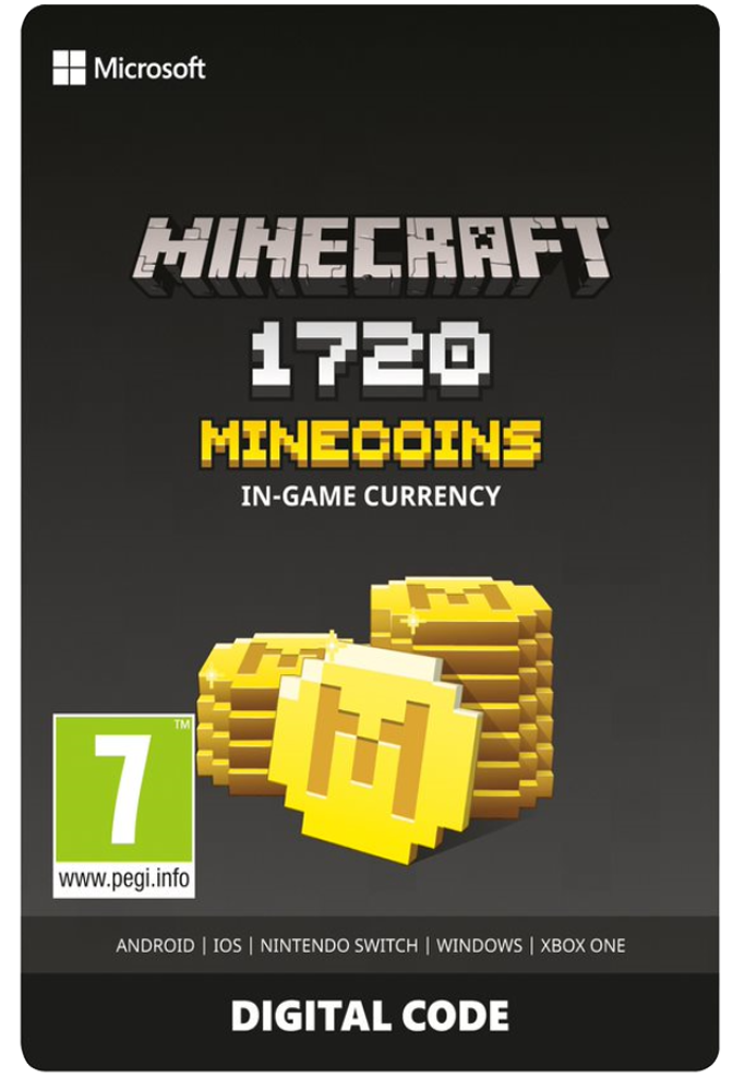 XBOX MINECRAFT 1720 COINS D