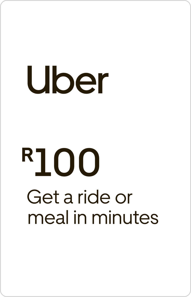 UBER Rider Digital 100