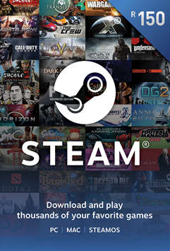 R150 Steam Wallet Top Up