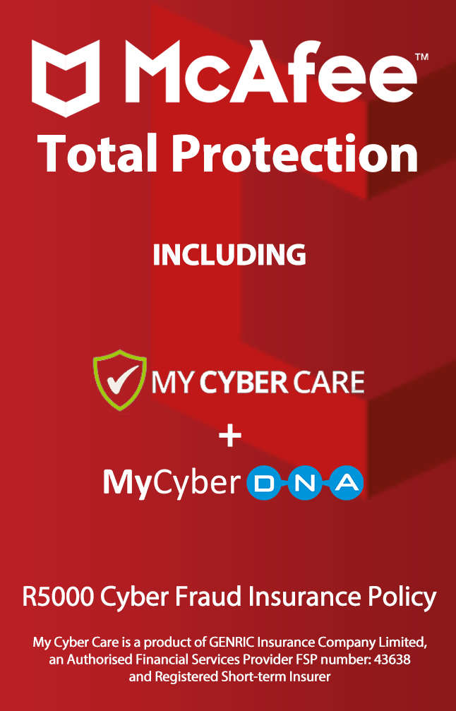 McAfee Total Protection for 5 Devices