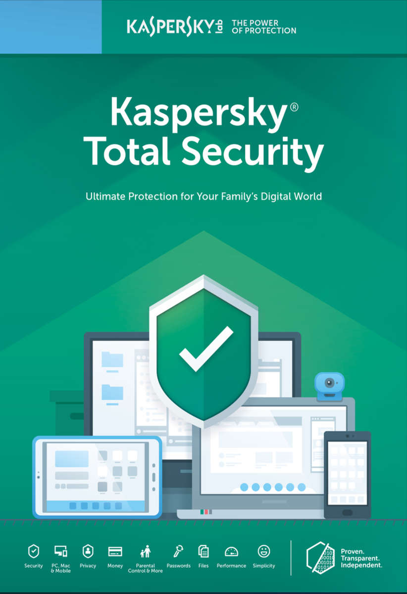 Kaspersky Total Security 3 Device 1 Year