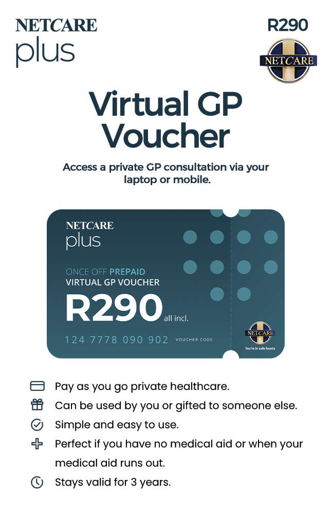 NetcarePlus Virtual GP Voucher 1 Consultation