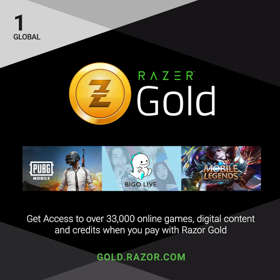 Razor Gold PIN GLOBAL 1