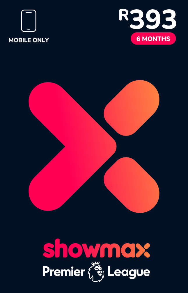Showmax Premier League Mobile 6 Months