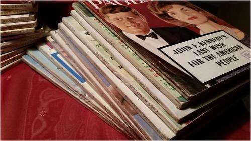 Hi VALUE !!! Collection of 24 x Vintage Pageant Magazines - from the 1960's