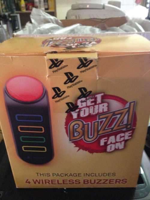 4 Buzz Controllers for PS3