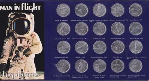 Man In Flight / Lugpioniers 20 Piece collection of coins
