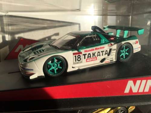 Honda NSX `TAKATA` No.18 Slot Car Ninco 50364 1/32