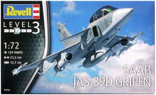 Saab JAS-39D Gripen twin seater Revell No. 03956 1/72