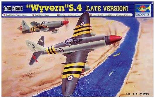 Wyvern S.4 Late Version Trumpeter 02820 1/48