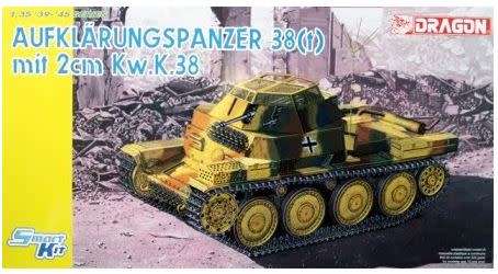 Aufklärungspanzer 38(t) mit 2cm Kw.K.38 Dragon 6294 1/35