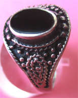 Sterling Silver and Black Onyx  Ring