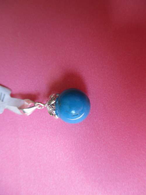 Sterling Silver  and  Turquoise Pendant