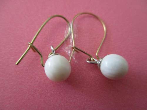 Silver Rolled Gold Earrings