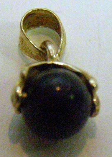 Sterling Silver & Lapis Lazuli Pendant