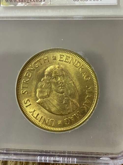 1964 1 Cent SANGS Graded AU 53