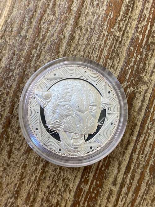 Big 5 series of five silver Proof medallions