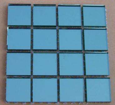 Mosaic Tiles - Mirror Green 25 x 25 x 5 mm