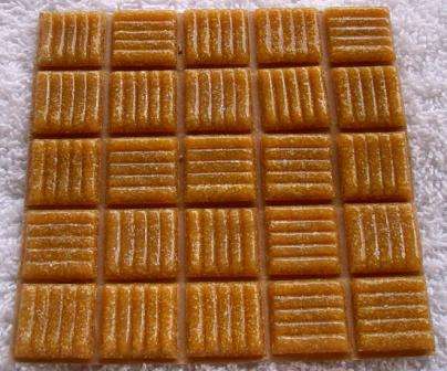 Riverglass Mosaic Tiles - Caramel