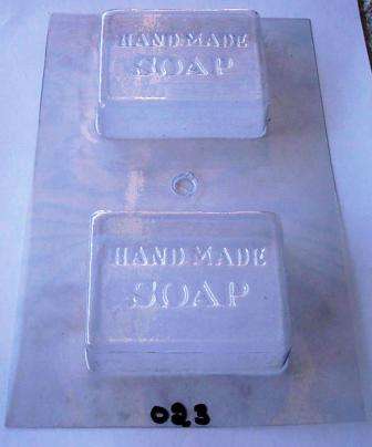 SOAP MOULD HAND MADE -  2 PER SHEET